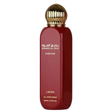 Lattafa Asdaaf Ameerat Al Arab Prive Rose – Fruity, Floral, Musky, Sweet – All Over Spray Long-Lasting Fragrance for Women, 5.07 Ounce / 150 ml