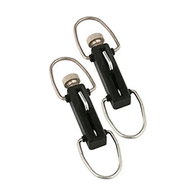 TACO Marine COK-0001T-2 Premium Outrigger Release Clip - Pair, Black