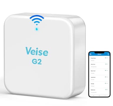 Veise G2 Gateway, Smart Deadbolt Wi-Fi Gateway, Remote Control, Compatible with DD Lock APP and TT Lock APP Remote Control