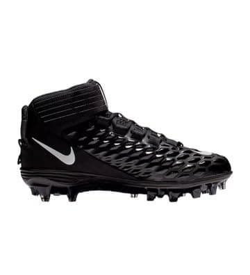 Nike Force Savage Pro 2 Detachable Men's Footabll Cleats Black White BV3981-001 Size 18