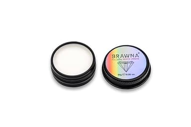Brawna Pro Contour White Mapping Paste for Brow and Lip Measuring - White Concealer for PMU, Eyebrow Henna, Lamination, Tint