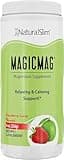 NaturalSlim Magicmag Pure Magnesium Citrate Powder – Stress, Constipation, Muscle, Heart Health, and Sleep Support | Natural Strawberry & Lime Flavored Magnesium Supplement - 8oz Drink Mix (Solo)