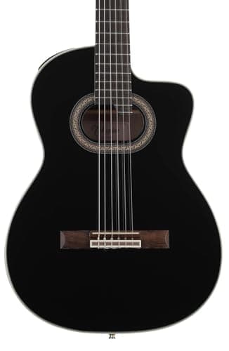 Takamine GC-6CE Nylon String Acoustic-Electric Guitar - Black
