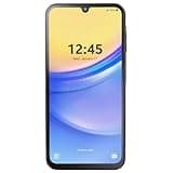 Tracfone | Samsung Galaxy A15 5G | Locked | 128GB | 5000mAh Battery | 50MP Main Camera| 6.5-in. AMOLED Display | Black