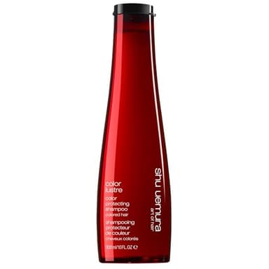 shu uemura art of hair Color Lustre Shampoo For Color-Treated Hair - Protects Vibrancy and Hydrates, Sulfate-Free Gentle Shampoo, 10 Fl Oz