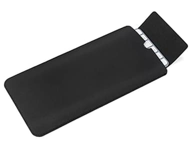 CaseBuy PU Leather Magic Keyboard Case Sleeve for 2025 2024 2023 2021 Apple iMac 24 inch M4 M3 M1 Magic Keyboard w/Out Touch ID A2449 A2450 Keyboard Cover Protective Pouch -Black