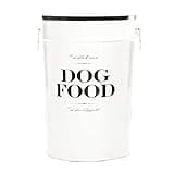 Harry Barker Bon Chien Dog Food Storage Canisters, Large 40lbs of Food