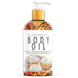 Vanilla Body Oil. After Shower Oil. Skin Hydrating Oil. Body Oil Scented. Body Oils For Women Dry Skin. (Vanilla Buttercream) (Vanilla Buttercream, 4 OUNCES) (4 OUNCES)