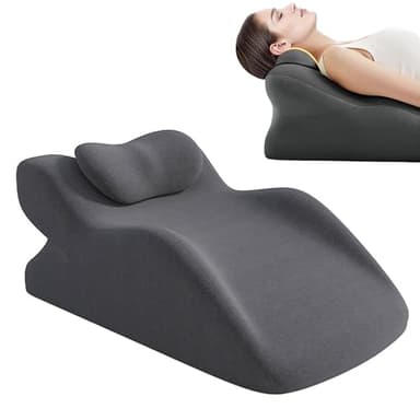 galactruly Wedge Pillow for Acid Reflux Relief, Bed Wedge Pillow for Sleeping, 27 Degree Couples Pillow, Leg Elevation Pillows for After Surgery, Under Knee Pillow for Sleeping On Back