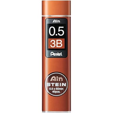 Pentel Mechanical Pencil Lead, Ain Stein, 0.5mm, 3B (C275-3B)