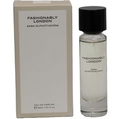 Zara Olfactive Nº 04 Fashionably London Eau de Perfume Spray for Unisex with Floral and Musky Fragrance by Jo Malone 30ml (1.01 fl oz)