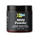 MAG Recovery MSM Powder - 100% Organic Sulfur Crystals for Joint Support, Muscle Recovery, Skin Health, Nail & Hair Growth - Lab Tested - 83 Servings (250g)