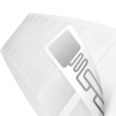 UHF RFID Tag Sticker, Rewritable Adhesive Inlay Label,AZ9662 73x20mmI SO18000-6C Long Range EPC Class1 Gen2 for Warehouse Management（Pack of 100