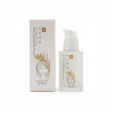 Glamfox Rice Niacinamide Serum, Hydrating, Revitalizing Facial Serum