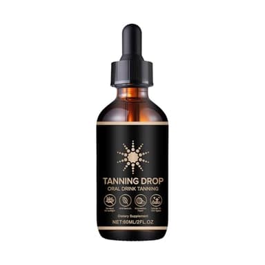 Tanning Drops To Drink, Tanning Drops to Drink for Face & Body - Natural Sunless Tanning Drops with Enhancing Your Natural Skin Tone, for All Skin Types