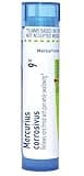 Boiron Mercurius Corrosivus 9C for Sore Throat with Pain While Swallowing - 80 Pellets