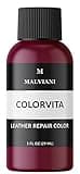 MALVIANI Leather Repair Color Restorer - Burgundy - Restore Furniture, Couch, Purse, Car Seats & Sofa - 1 oz.