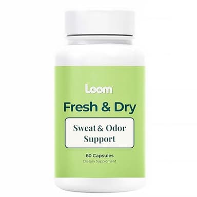Body Odor & Sweat Support Supplement – Sage Extract & Chlorophyll – Natural Internal Deodorant & Perspiration Aid (60 Vegan Capsules)