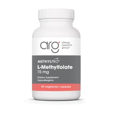 MethylPro L-Methylfolate 15 mg - Bioavailable Folate Supplement for Brain Health & Neurotransmitter Support - Vegetarian & Hypoallergenic - 90 Servings - 90 Count