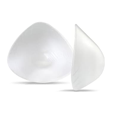 Pair of Silicone Breast Forms Swim Prosthesis Bra Inserts Pads Enhancers Mastectomy Swimsuit Hot Spring