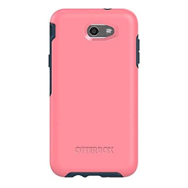 OtterBox Symmetry Series Case for Samsung Galaxy Express Prime 2, J3, J7 - Saltwater Taffy (Pipeline Pink/Blazer Blue)