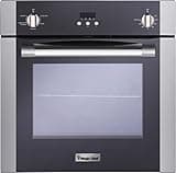 Magic Chef Single Electric Wall Oven with Convection Feature for Cooking & Baking, 24"