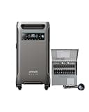 Anker SOLIX F3800 120V/240V Home Backup Kit, 3840Wh Portable Power Station with Transfer Switch Kit, 6000W AC Output, Solar Generator for Home Use, RV, Emergencies, Power Outages, Outdoor Camping