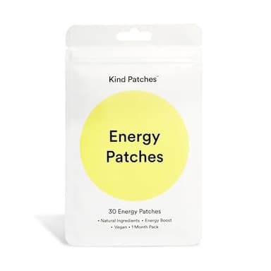 Kind Patches Energy Patches - Vegan, Latex Free - 30 Count