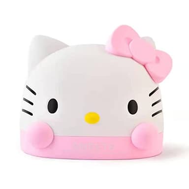 Prettyia Kawaii Pink Kitty Tissue Box for Living Room Bedroom Bathroom car Office,Tissue Dispenser Box, Table Decoration, 6.8 x 6.7 x 6.6”