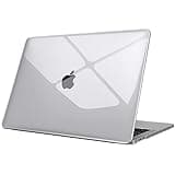 Fintie Case for MacBook Pro 13 Inch A2338(M2 M1) A2251 A2289 A2159 A1989 A1706 A1708 (2016-2021 2022 2023 Release) with/Without Touch Bar- Snap On Hard Shell Case Cover, Crystal Clear