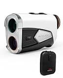 WOSPORTS Golf Rangefinder with Slope, 1500-Yard Laser Range Finder with Hunting Mode, Support for Feet/Meters/Yards，7X Magnification, Flag Lock Vibration, Magnetic Mount, Rechargeable