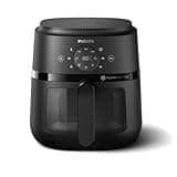 Philips 2000 Series Airfryer - 4.4 qt (4.2 l) Pan, 13 Cooking Functions, RapidAir Technology, Healthy Cooking with 90% Less Fat, Efficient & Fast (NA220/00)