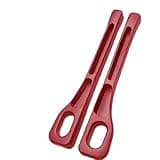 Car Seat Gap Filler, 2025 New Car Seat Side Gap Filler Organizer, No Drop Seat Guard,Universal Fit PU Leather Gap Filler, Leather Car Seat Gap Filler for All Cars,USB Cable Slot (Red)