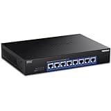 TRENDnet 8-Port 10G Switch, 8 x 10G RJ-45 Ports, 160Gbps Switching Capacity Rack mountable, 10 Gigabit Network Connections, Lifetime Protection, Black, TEG-S708