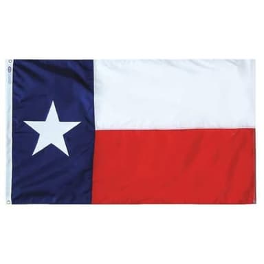 Annin Flagmakers Tough-Tex Texas State Flag USA-Made to Official State Design Specifications, 5 x 8 Feet (Model 145307)