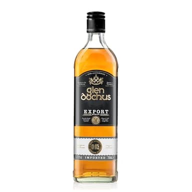 Glen Dochus Export Blend Non Alcoholic Whiskey, Award Winning Aromatic and Warming Scottish Non Alcoholic Spirits - Halal, Low Sugar and Gluten Free, Part of the Spirits of Virtue Range (700ml)