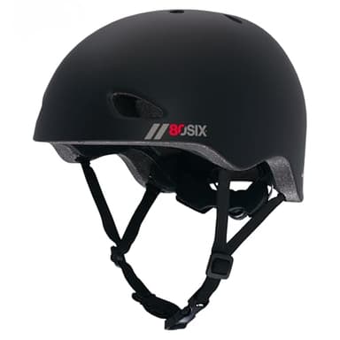 80SIX E-Ride Helmet with LED Light for Youth & Adults – Adjustable Bike Helmet for E-Bike, Biking, Skateboarding & Outdoor Sports