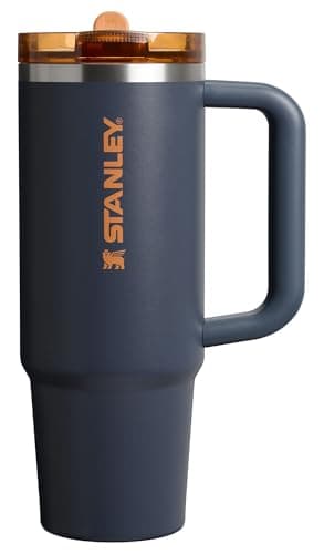 STANLEY Quencher ProTour Flip Straw Tumbler with Leakproof Lid 30 oz | Built-In Straw and Handle | Cup Holder Compatible for Travel | Insulated Stainless Steel Cup | BPA-Free | Twilight VRT