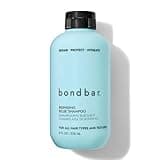 Bondbar Bonding Blue Shampoo, Netralizes Brassiness for Brunettes, Hydrating, Cruelty Free, Vegan, Paraben Free, 8 Oz