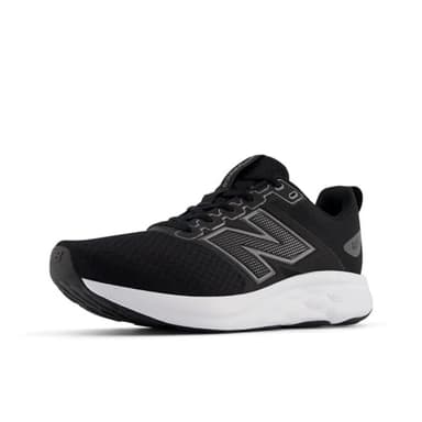 New Balance Men's 460 V4 Running Shoe, Black/Castlerock, 10.5