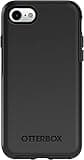 OtterBox iPhone SE 3rd/2nd Gen, iPhone 8/7 (not Compatible with Plus Sized Models) Symmetry Series Case - Black, Ultra-Sleek, Wireless Charging Compatible, Raised Edges Protect Camera & Screen