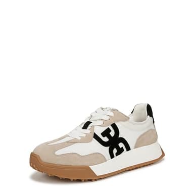Sam Edelman Langley Sneaker White/Tan/Black 8 Medium