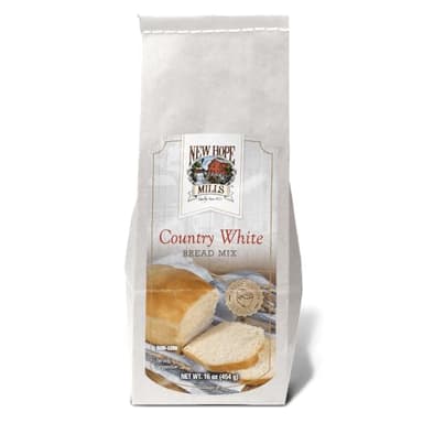 Country White Bread Mix by New Hope Mills - Classic Homemade Bread, Non-GMO - 16 oz