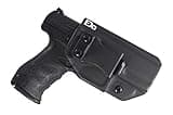 Fierce Defender IWB Kydex Holster Walther PPQ The Winter Warrior Series -Made in USA- Fits M1 and M2 (Black)