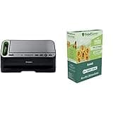 FoodSaver V4440 2-in-1 Automatic Vacuum Sealing System and This bundle includes a FoodSaver V4440 2-in-1 Automatic Vacuum Sealing System and Quart-Sized Bags, 44-Pack Bundle