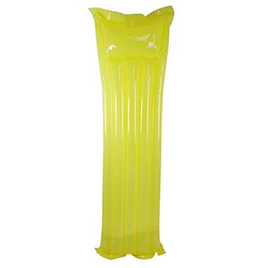 Inflatable Water Sports Swimming Pool Air Mattress - 72" - Yellow