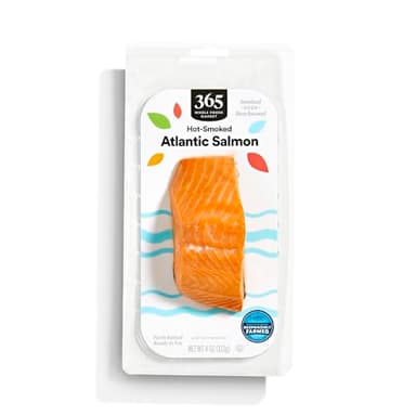 365 by Whole Foods Market Hot Smoked Atlantic Salmon, 4 OZ