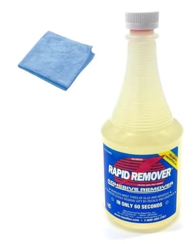 Detailing Connect Rapid Tac - Rapid Remover 32oz Adhesive Remover Microfiber Towel Bundle