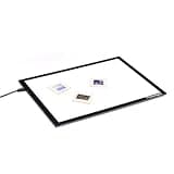 Photomyne A4 Slide Viewer | Light Pad Backlight | Negative Viewer | Film Negatives & Old Slides Scanning Light Box | Hands-Free Ultra-Thin Ultimate Brightness (Includes USB Adapter) - Black