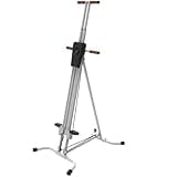 Obetuens Home Climber, Heavy Duty Steel Frame Vertical Fitness Climber Machine Folding Cardio Exercise Climbing Machine for Develop Your Shoulders,Back, arms, abs, and Much More